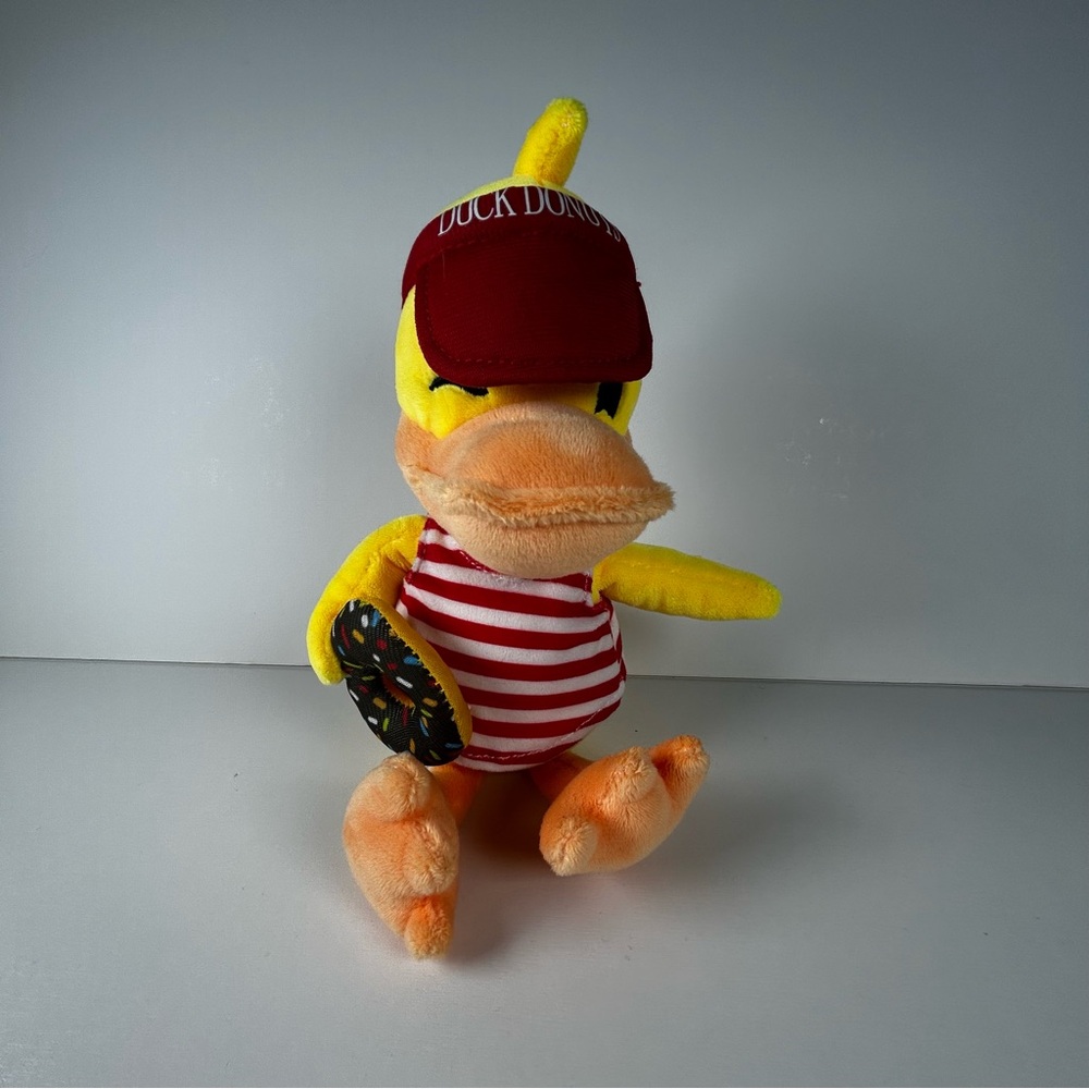Ollie The Duckbassador For Duck Donuts Plush 8" Rare Stuffed Animal Toy